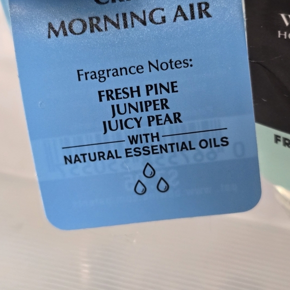 White barn bath body works wallflower refills 3 saltwater crisp morning Nwt - Picture 3 of 4